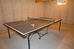 Ping pong room in the walk-out basement